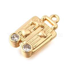 Латунные подвески&nbsp;X-KK-C096-08G