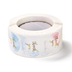 1 дюймовые наклейки с благодарностью X-DIY-P037-A01