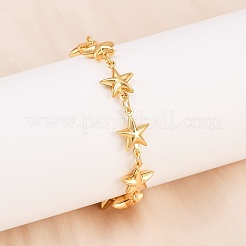 Браслеты из нержавеющей стали 304 для женщин BJEW-D359-10G