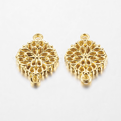 Сплав полые цветочные звенья / разъемы X-PALLOY-M006-03G