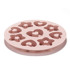 Силиконовые Молды в форме сердца и звезды DIY-I059-09