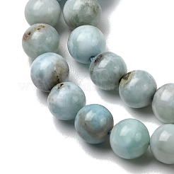 Природные ларимар бисер нитей G-B156-A01-6mm