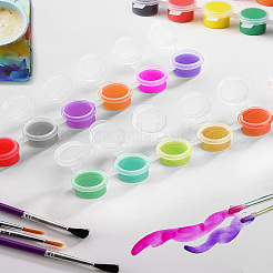 10 paleta de pintura vacía de plástico de 3 ml y 6 cajas&nbsp;TOOL-LP0001-14