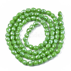 Opache perle di vetro fili&nbsp;X-EGLA-T008-16E