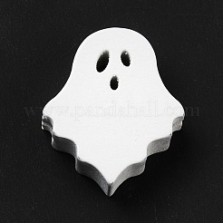 Хэллоуин окрашенные деревянные бусины WOOD-C002-01