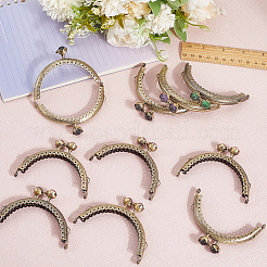 10шт 10 цвета железный замок-поцелуй рамка для ручки кошелька&nbsp;IFIN-BBC0001-07