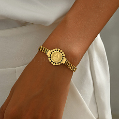 201 браслет-цепочка из нержавеющей стали с пантерой TY0900-1