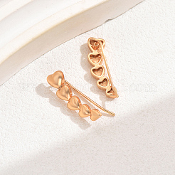 Латунные ушные клипсы&nbsp;DZ5635-3