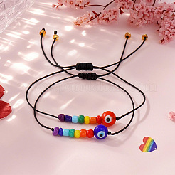 2 Stück Armband mit dem Motiv des Pride Month&nbsp;MO7433-2