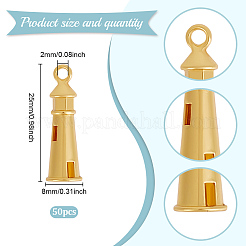 50 pièces pendentifs en alliage&nbsp;FIND-GO0003-16G