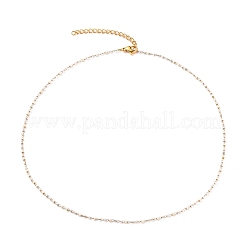 Колье ручной работы из бисера NJEW-JN03185-05