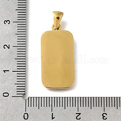 Подвески из нержавеющей стали 304 с эмалью&nbsp;LS-STAS-B087-06G-01