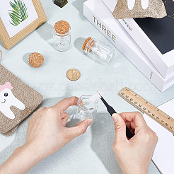 Пустые бутылки из прозрачного стекла&nbsp;AJEW-NB00012