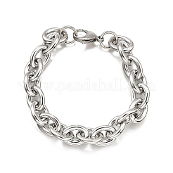 Браслеты-цепочки из нержавеющей стали 304 для женщин&nbsp;LS-BJEW-Q050-01C-P