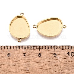 Cabochon-Fassungen für Verbindungsstücke aus Edelstahl 304&nbsp;STAS-Q113-36G