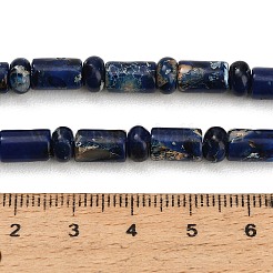 Brins de perles de jaspe impérial synthétique teint&nbsp;GG-CBAA20A-02D