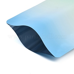 Двухцветные прямоугольные пластиковые подарочные пакеты с замком-молнией&nbsp;OPP-C003-01D-02