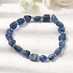 Bracelets en perles de kyanite naturelle&nbsp;GG-CBA05D5-02B-08A