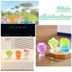 30 шт. 5 стиля декора из смолы&nbsp;DJEW-CJ0001-15