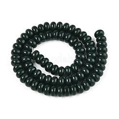 Непрозрачные с напылением стеклянные бусины GLAA-ZX008-8mm-18X