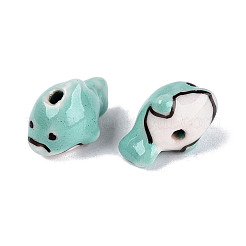 Perles en porcelaine manuelles&nbsp;PORC-Q008-08