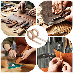 1шт плоский кожаный шнур&nbsp;WL-CL0001-21B