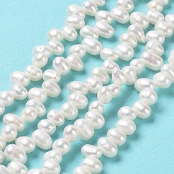 Нити из натурального культивированного пресноводного жемчуга PEAR-J007-82