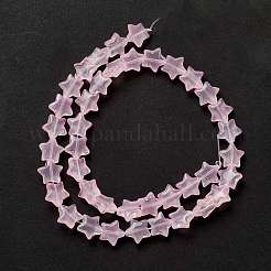 Прозрачный стеклянный бисер нить GLAA-K057-01I