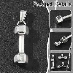 6 шт. 3 стиля подвески из нержавеющей стали 304&nbsp;STAS-CJ0002-50