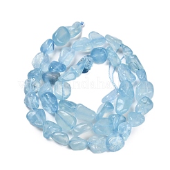 Natürliche Aquamarin Perlen Stränge&nbsp;X-G-P568-C13-01