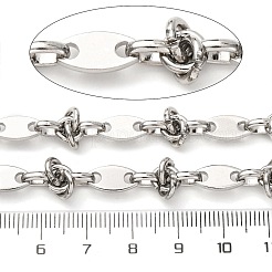 Узел из нержавеющей стали 304 с овальными звеньями цепи CHS-S012-04P