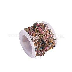 Catena di perline fatta a mano in ottone&nbsp;CHC-CJ0001-54