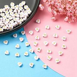 Непрозрачные акриловые бусины PACR-YW0001-14