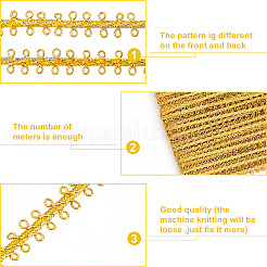 25 ярд кружевной отделки DIY-GF0005-45