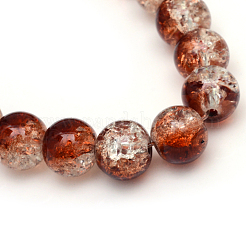 Выпечки окрашенные нити шарик хруст стекла&nbsp;CCG-S001-10mm-18