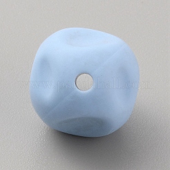 Perline in silicone ecologico per uso alimentare a cubo&nbsp;SIL-TAC0003-11N