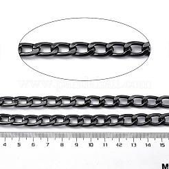 Оксидированные алюминиевые кубинские звенья цепи CHA-D001-06B