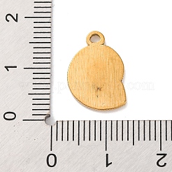 Подвески из нержавеющей стали 304 с тематикой океана STAS-M072-04C-G