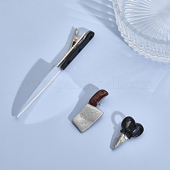 9 шт. 3 инструмента для стиля заколки для волос из смоляной кожи аллигатора PHAR-GL0001-01