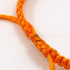 Création de bracelets de corde en nylon tressée&nbsp;AJEW-M001-14