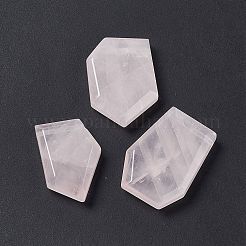 混合天然石ペンダント  ポリゴンのチャーム  21~26x16~19x6mm  穴：1mm&nbsp;G-C002-01