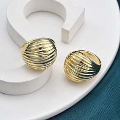 Кольца-манжеты для женщин из латуни с покрытием стойки RJEW-M028-35G