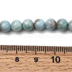 Природные ларимар бисер нитей G-B156-A01-6mm