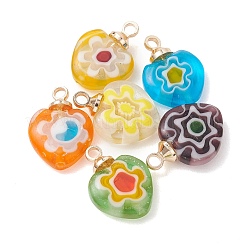 Handgefertigte Murano Millefiori-Anhänger&nbsp;PALLOY-JF05205