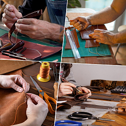 4 сумка 2 цвета шнур из коровьей кожи&nbsp;WL-GF0001-12