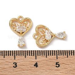 Кулон из циркония&nbsp;KK-A286-22G-01