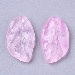 Прозрачный лак окрашенные стеклянные подвески X1-GLAA-T013-02-C03