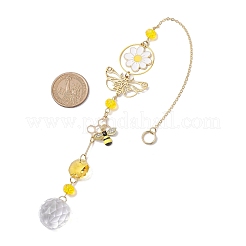 Подвесные украшения из сплава бабочка пчела цветок HJEW-TA00213