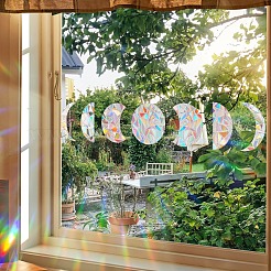 Водонепроницаемая электростатическая наклейка на окно из ПВХ PW-WG8F24A-01