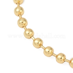 Латуни ожерелья NJEW-E089-02G-02